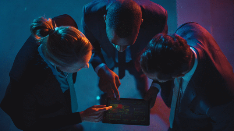 Teams working under pressure